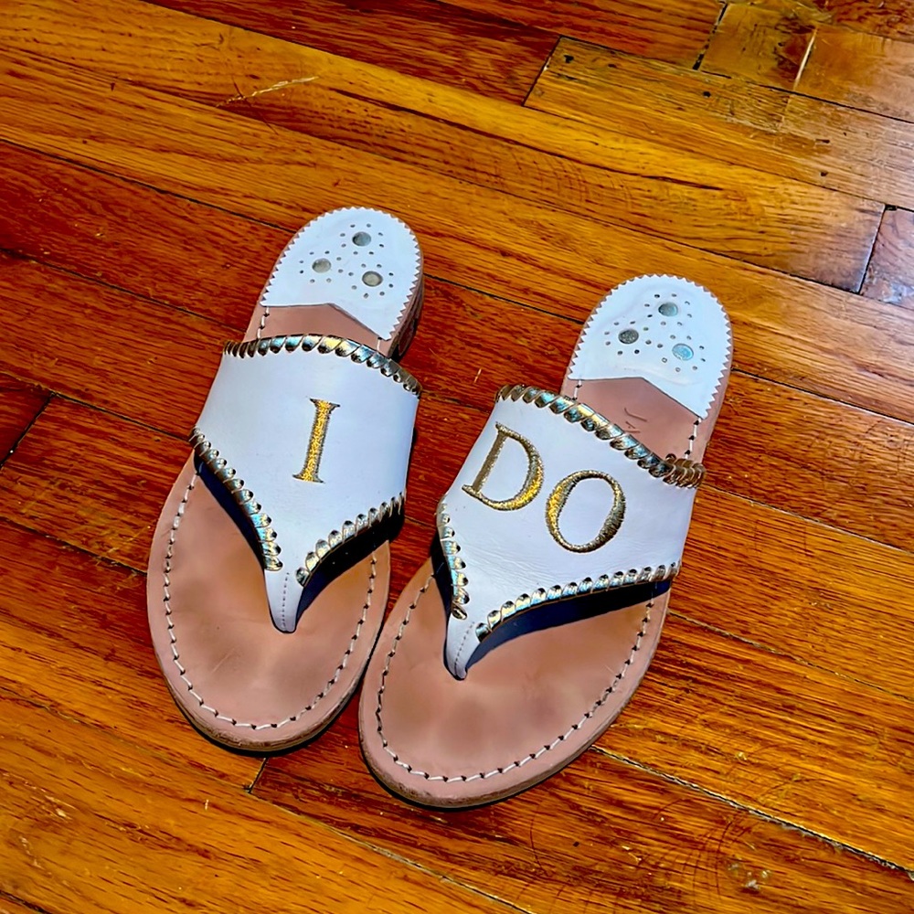 “I Do” cute sandals!!
